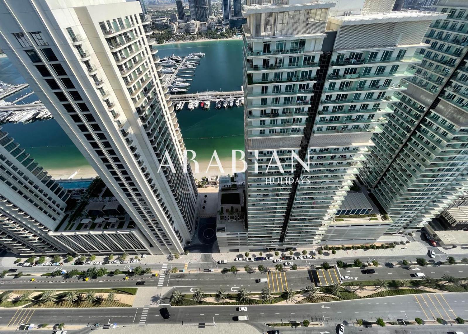 Charming 2Br With Sea View&Beach Access Leilighet Dubai Eksteriør bilde