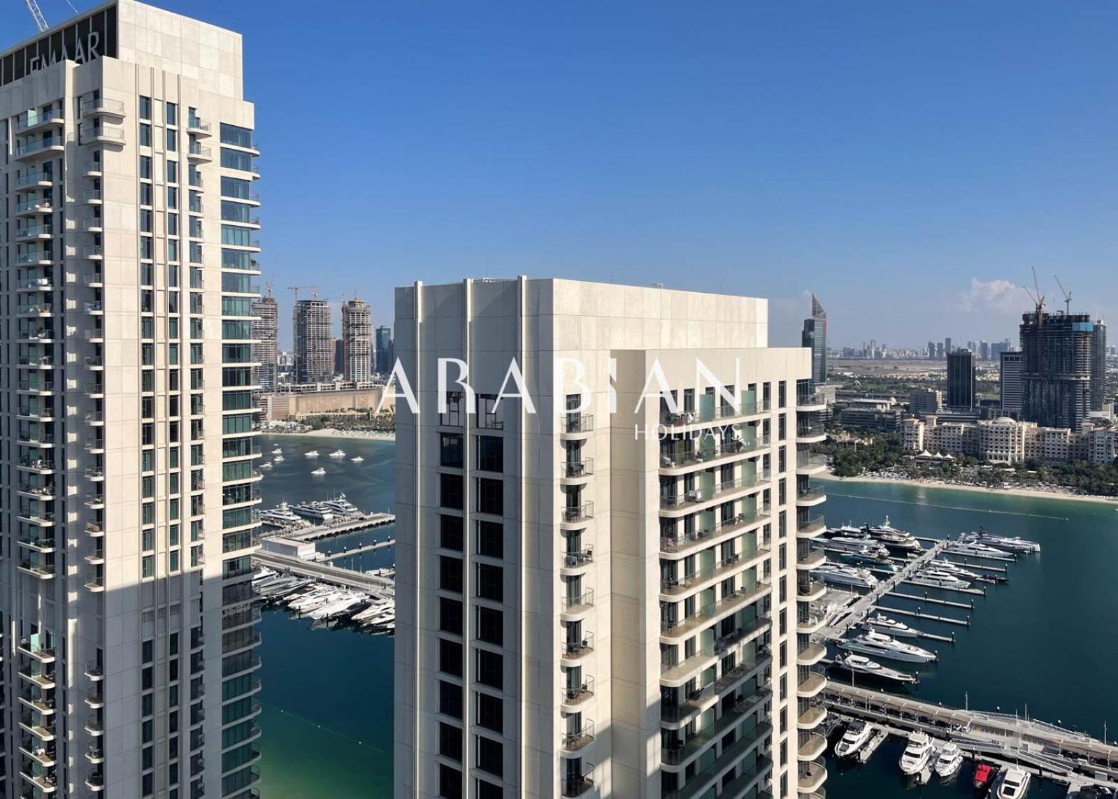 Charming 2Br With Sea View&Beach Access Leilighet Dubai Eksteriør bilde