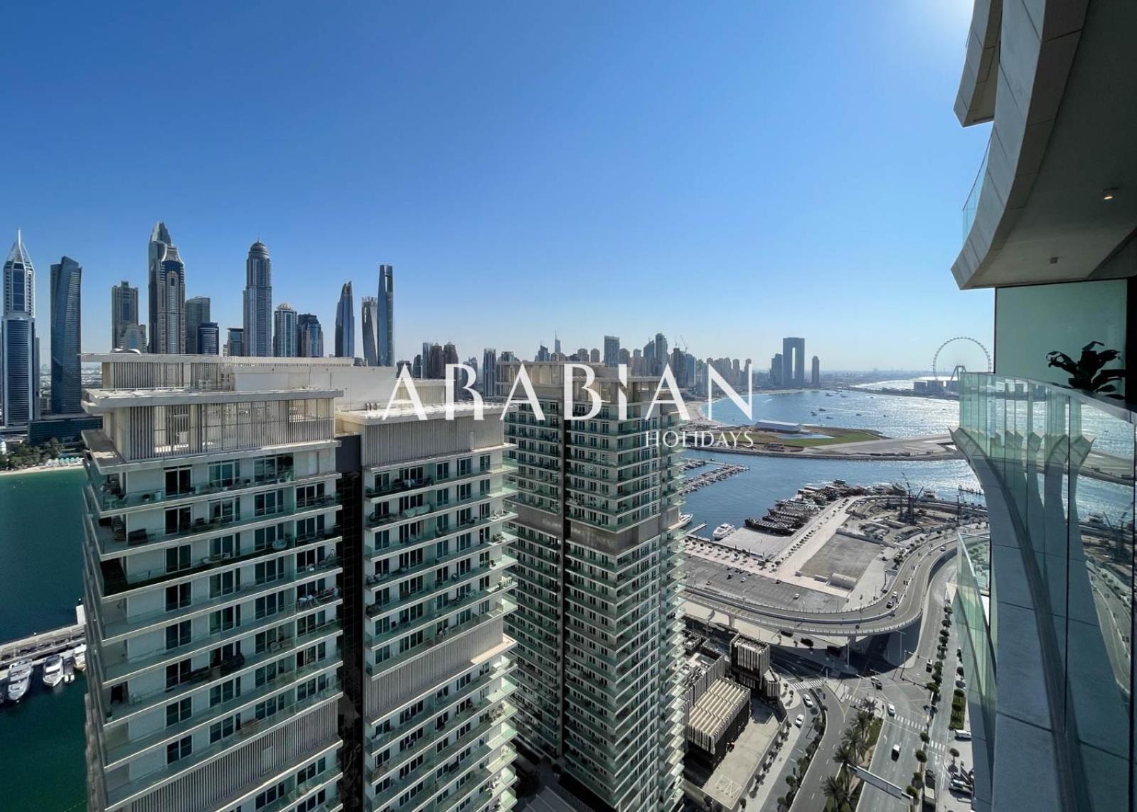 Charming 2Br With Sea View&Beach Access Leilighet Dubai Eksteriør bilde